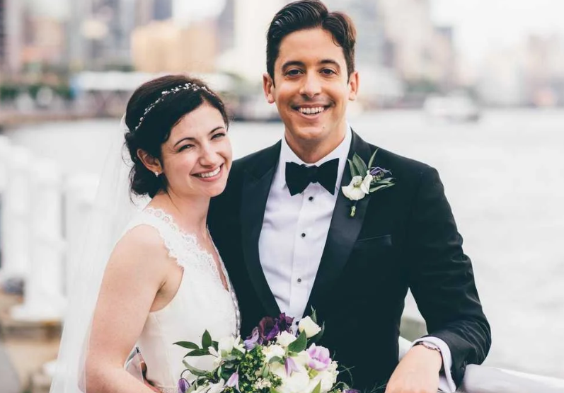Alissa Mahler smiling at a public event, highlighting her academic background and private life with Michael Knowles.