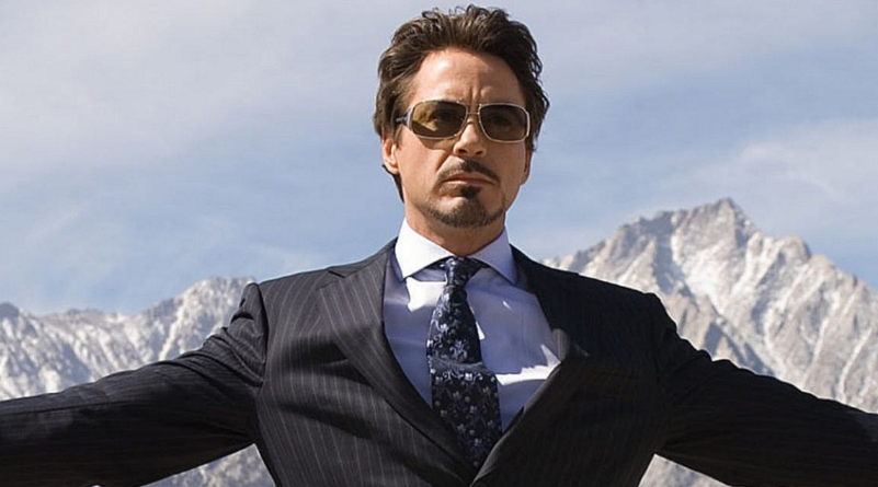 alt="Young Robert Downey Jr acting in an early movie role"