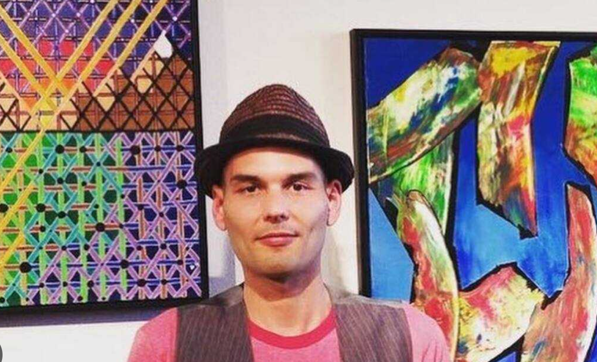 Simon Luckinbill with Hollywood family legacy background showing Arnaz and Luckinbill family connection
