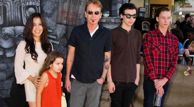 William Langston Thornton pictured during a rare public event appearance alongside his famous father, Billy Bob Thornton.