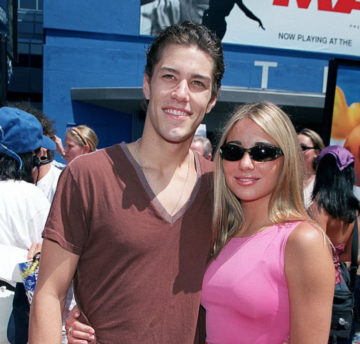 Rachel Catudal with her husband Brandon Quinn at a public event, showing the couple's long-lasting marriage and family bond.