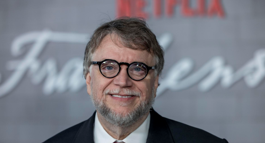 Guillermo del Toro portrait at a film event