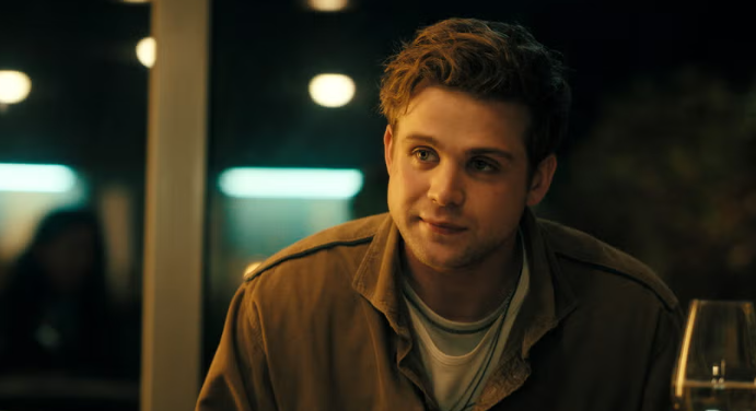 Leo Woodall in a scene from his latest project, showcasing his versatility as a leading actor.