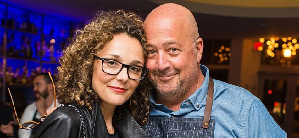 Rishia Haas smiling portrait showing her simple and private lifestyle as Andrew Zimmern’s former wife
