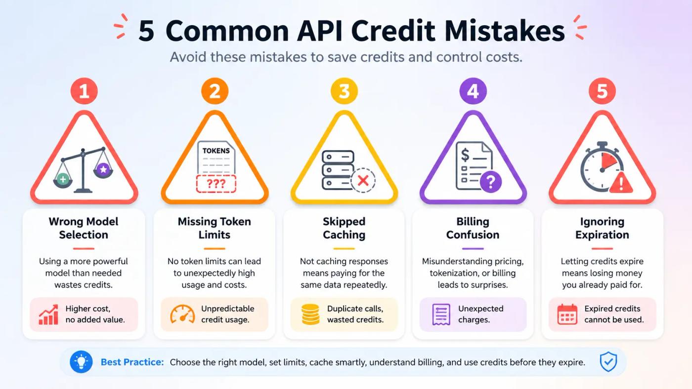 Five common mistakes that drain free Claude API credits faster than expected