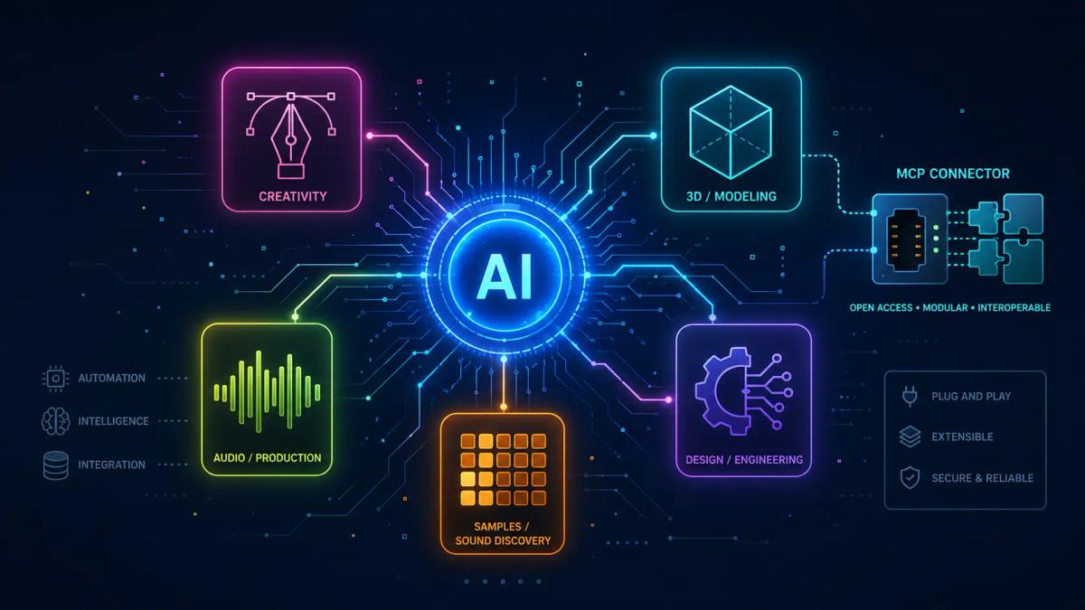 Anthropic Expands Claude With Creative Software Connectors