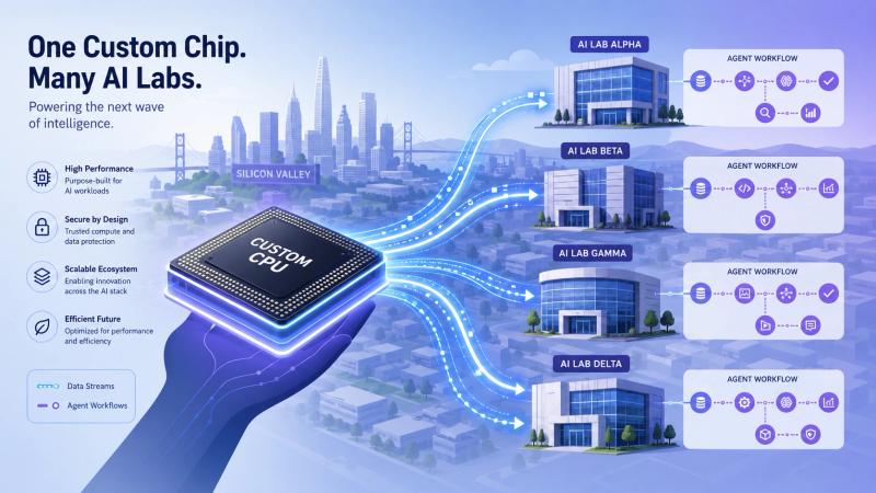 NVIDIA Ships Vera CPU to Top AI Labs and OCI