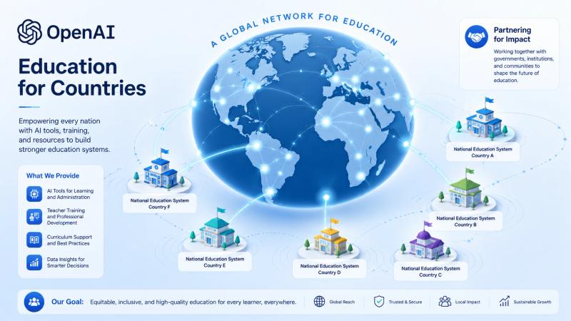 OpenAI Broadens Education for Countries Effort