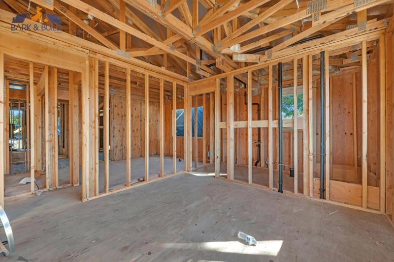 Seismic retrofitting — foundation bolting and shear panel installation