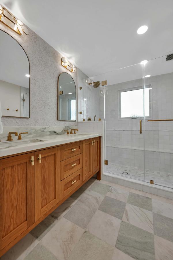 San Carlos master bathroom detail