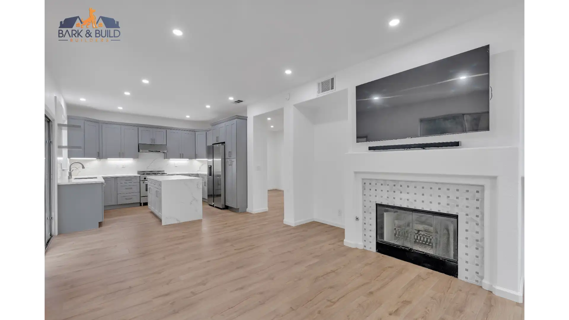 Peninsula home renovation — complete interior transformation