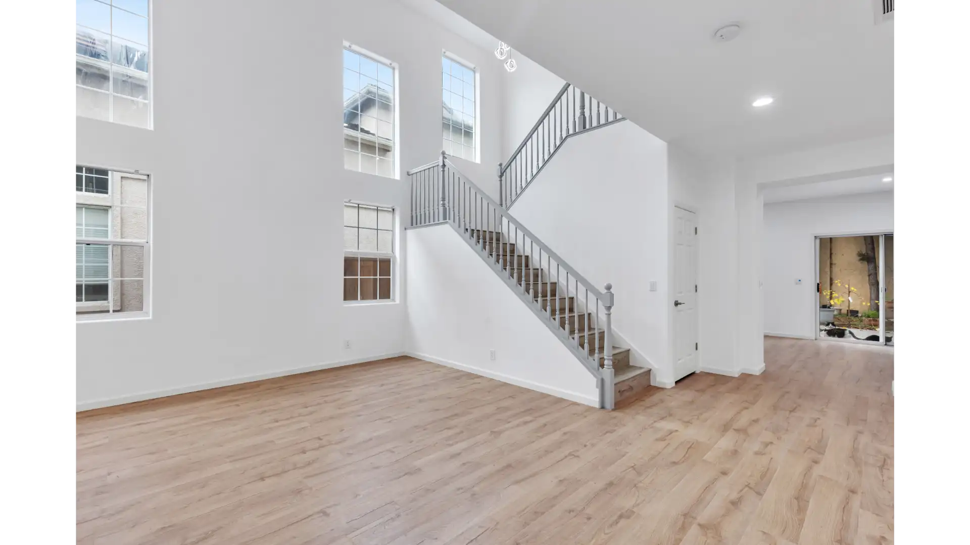 Garage conversion project — structural framing and insulation installation