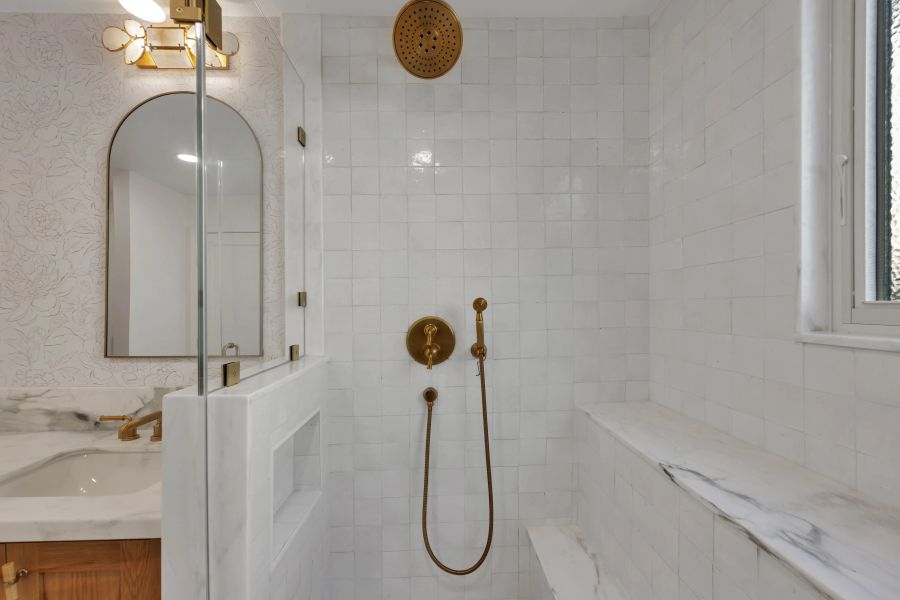 San Carlos master bathroom detail