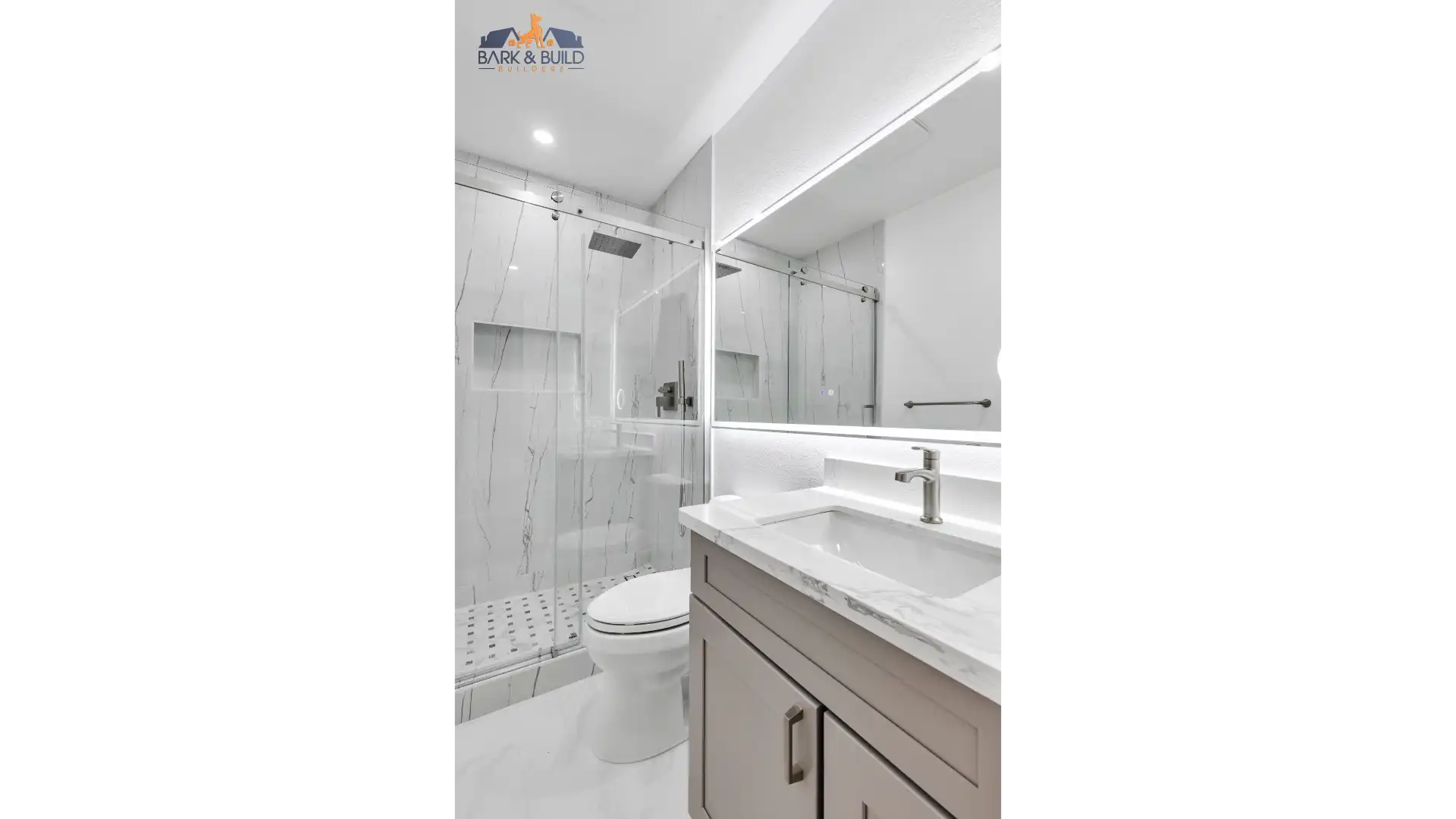 Complete home remodel — premium kitchen and living area