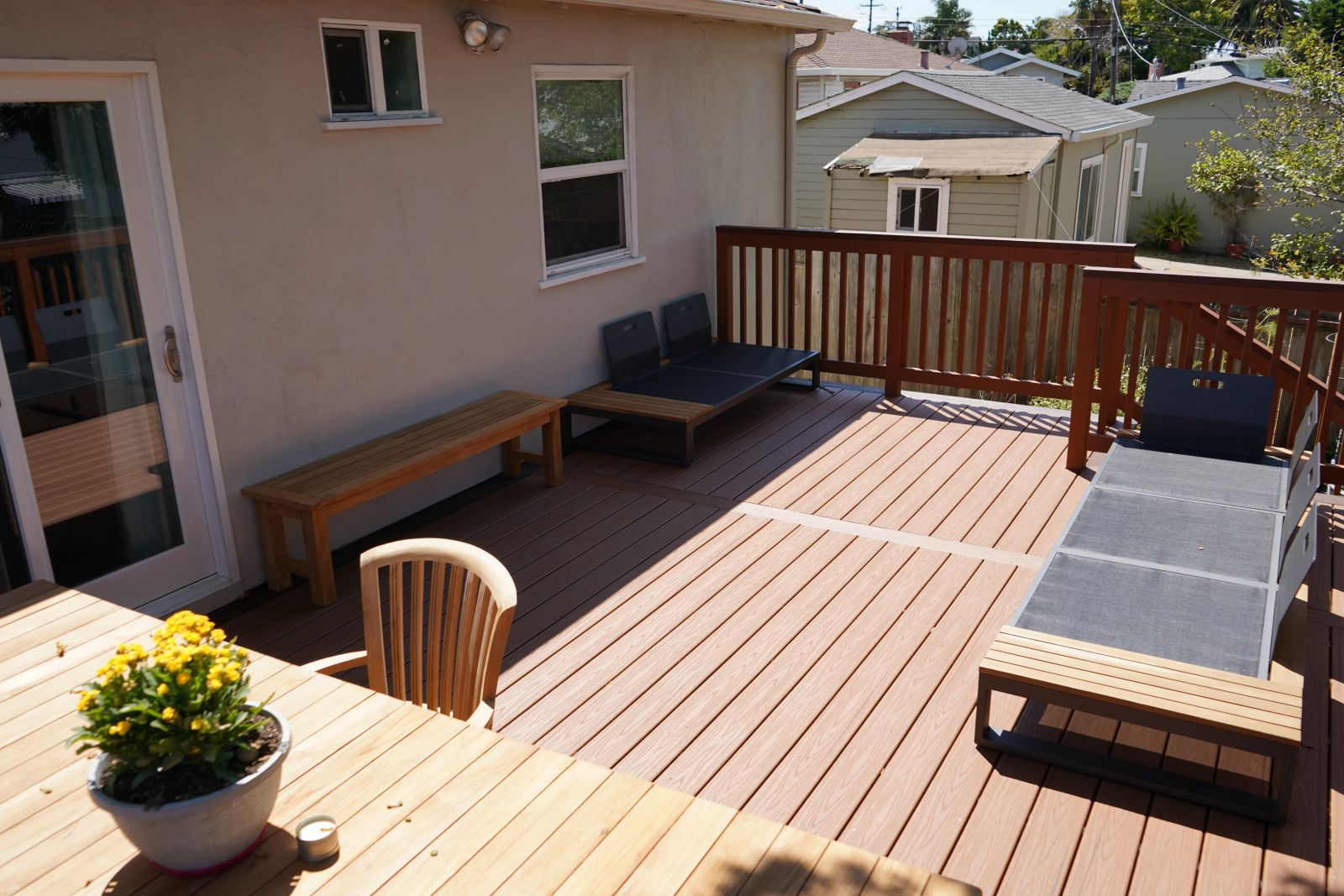 TREX deck feature image — Redwood City