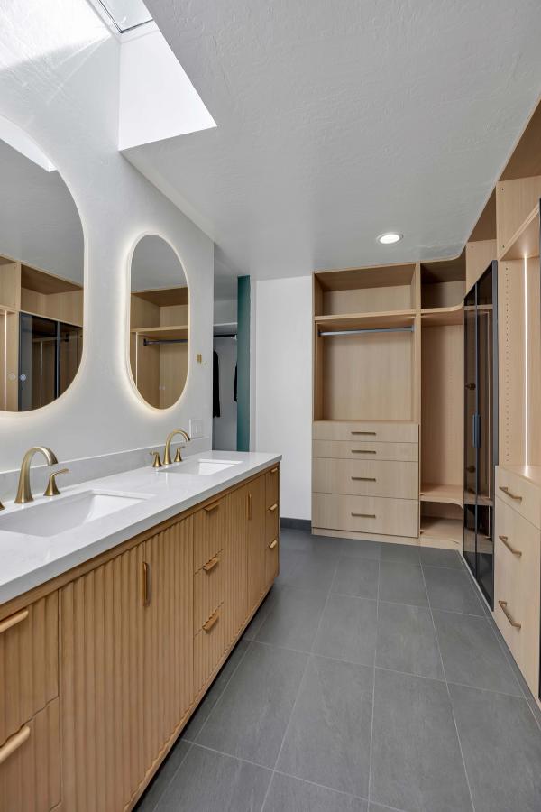 San Francisco master bathroom — vanity wide angle