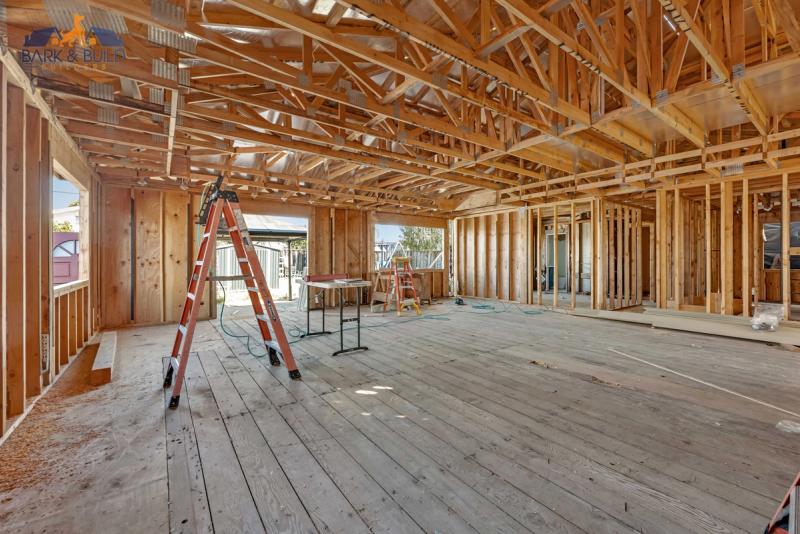 MEP infrastructure upgrade — electrical panel and plumbing tie-in for room addition