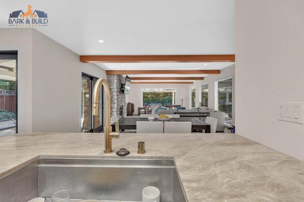 Hardscaping project — retaining wall and paver patio installation