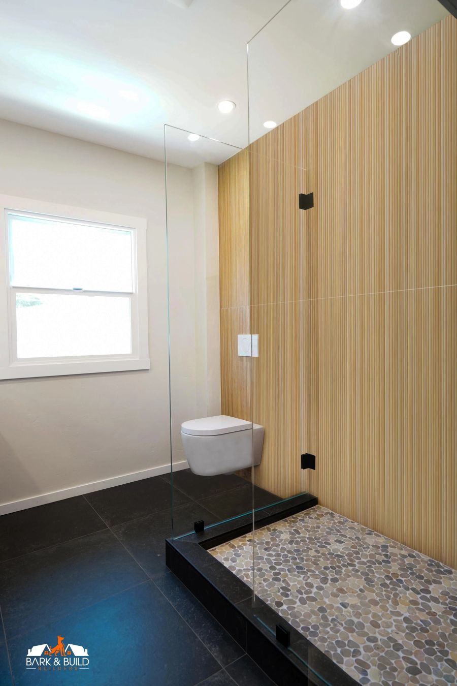 Belmont master bathroom detail