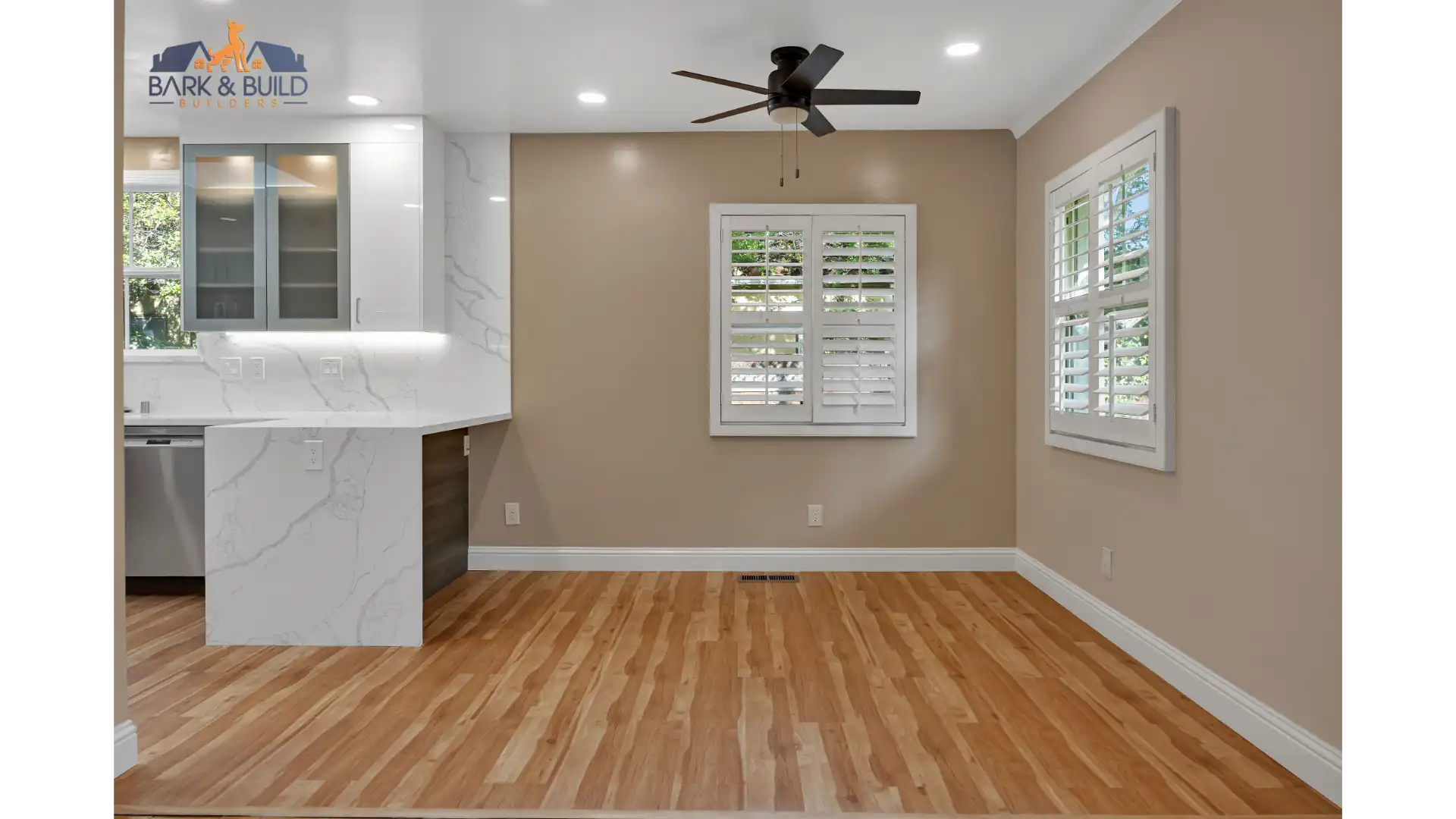Compartmentalized kitchen layout in mid-century Peninsula home — before design intervention