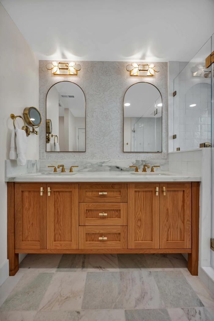 San Carlos master bathroom detail