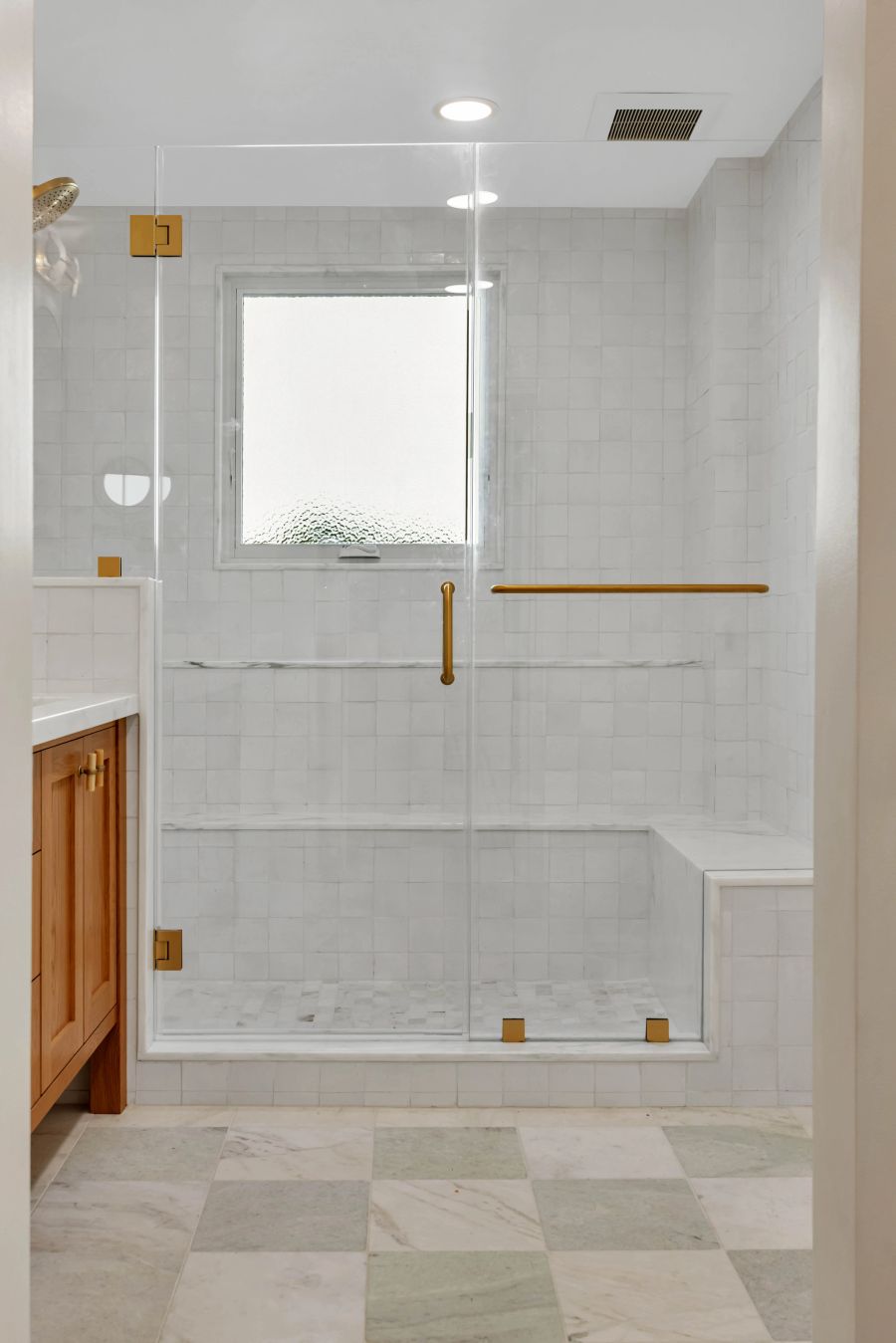 San Carlos master bathroom detail