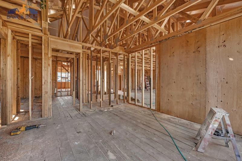 Permitted JADU construction — code-compliant framing and fire-rated assembly