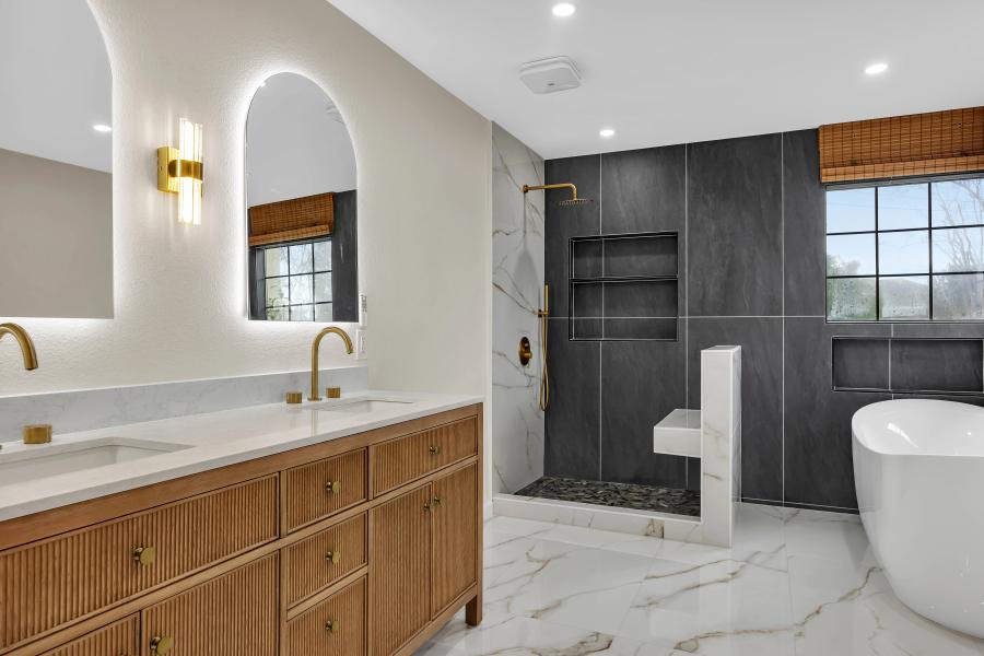 Master bathroom remodel feature image