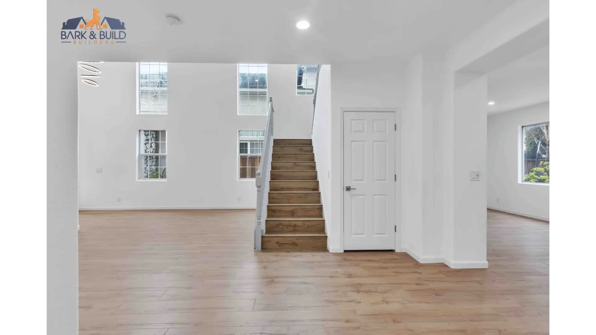 Setback analysis — surveying property corners for room addition placement