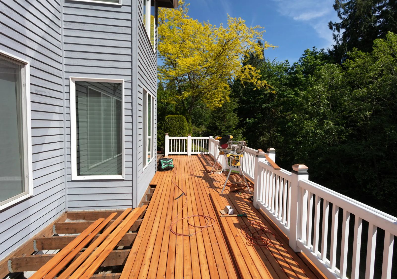 Deck rebuild detail