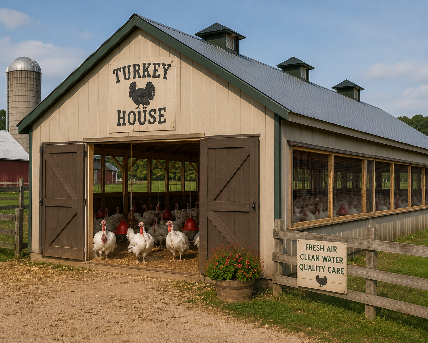 Turkey House Monitoring Prevents Heat Stress, Ventilation Failure, and Flock Loss