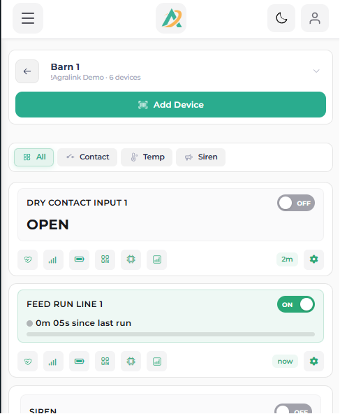 Feed Run Time Alerts