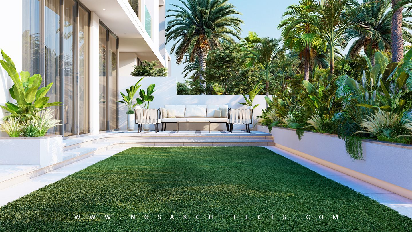 Golf Grove V.145 - Landscape & Architecture Design - Dubai Hills Estate - UAE