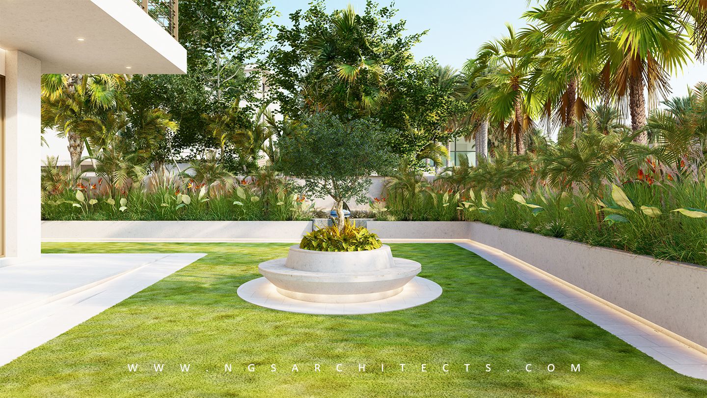 The Pearl Jumeirah - Zone F - Landscape Design - Dubai - UAE
