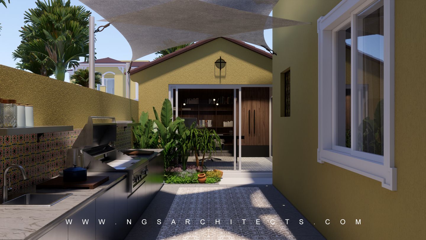 Villanova Community - La Quinta - V180 - Landscape Design & Build (Modern - Mediterranean - Spanish Colonial Design)