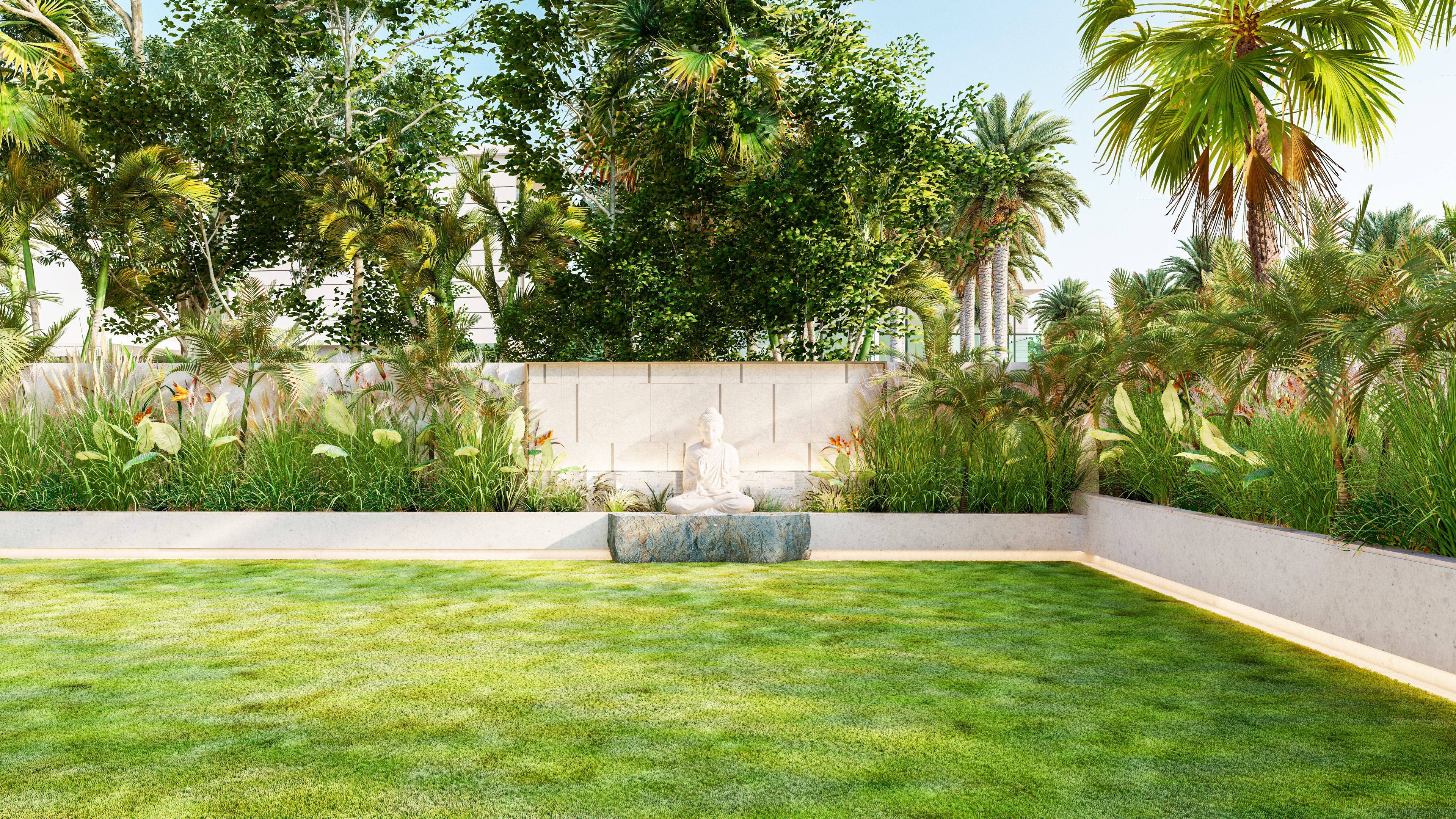 The Pearl Jumeirah - Zone F - Landscape Design - Dubai - UAE