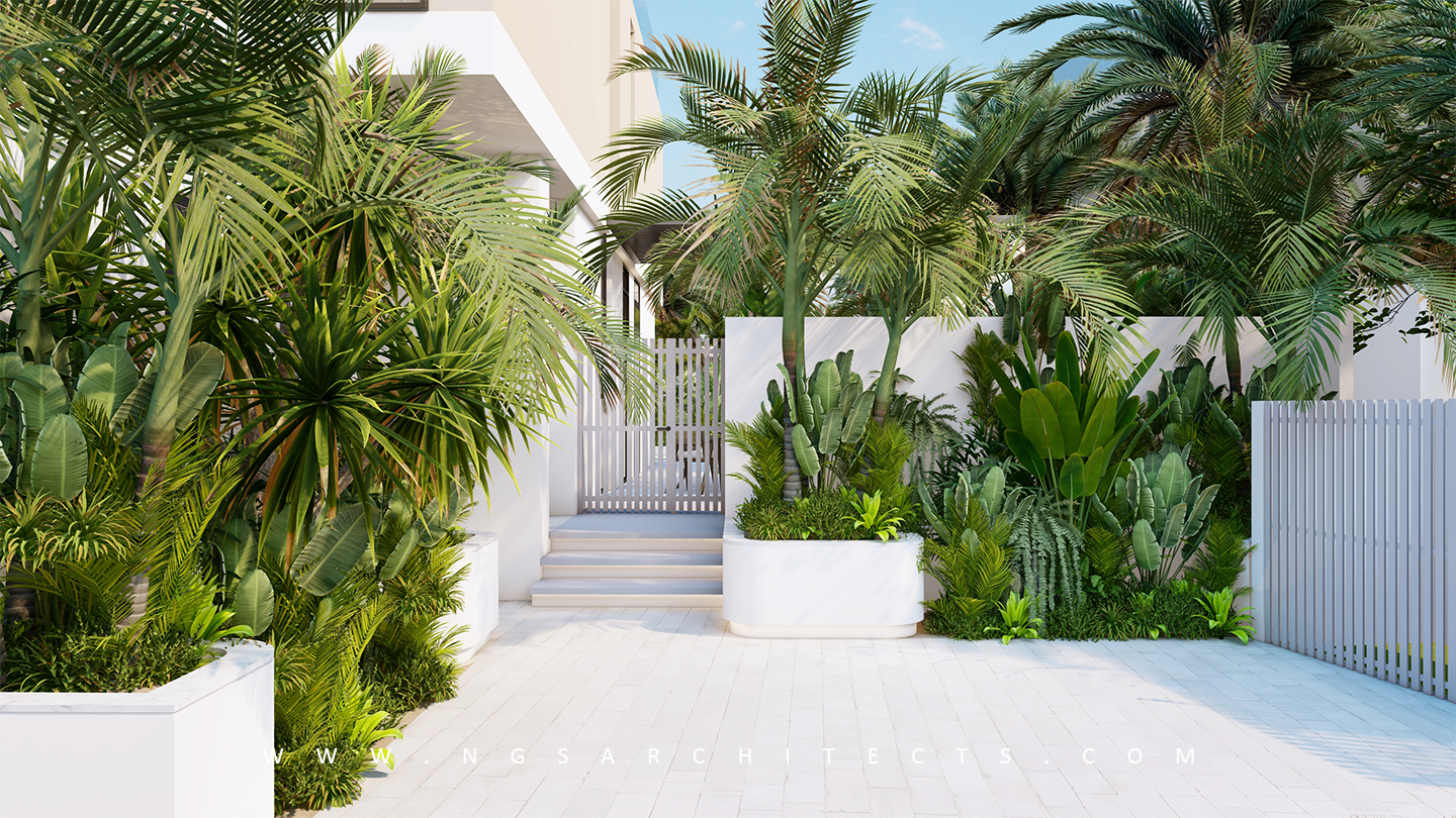 Golf Grove V93 - Landscape Design - Dubai Hills Estate - UAE