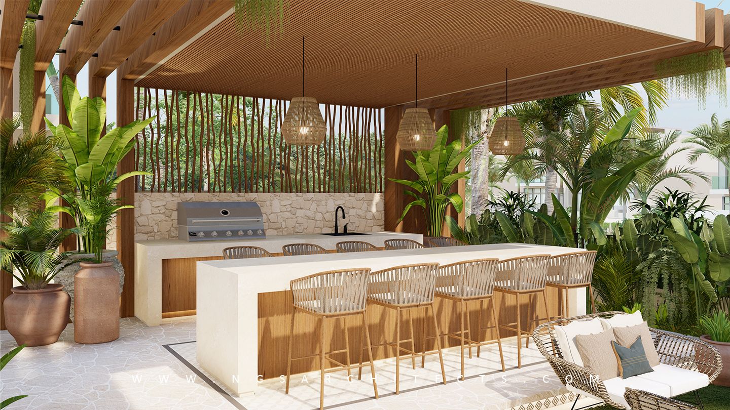 Golf Place - Dubai Hills Estate - Congo Inspired Landscape Design - Dubai - UAE