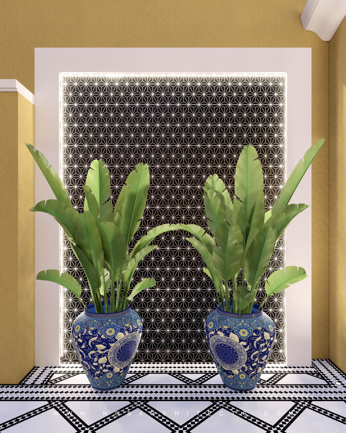 Villanova Community - La Quinta - V180 - Landscape Design & Build (Modern - Mediterranean - Spanish Colonial Design)