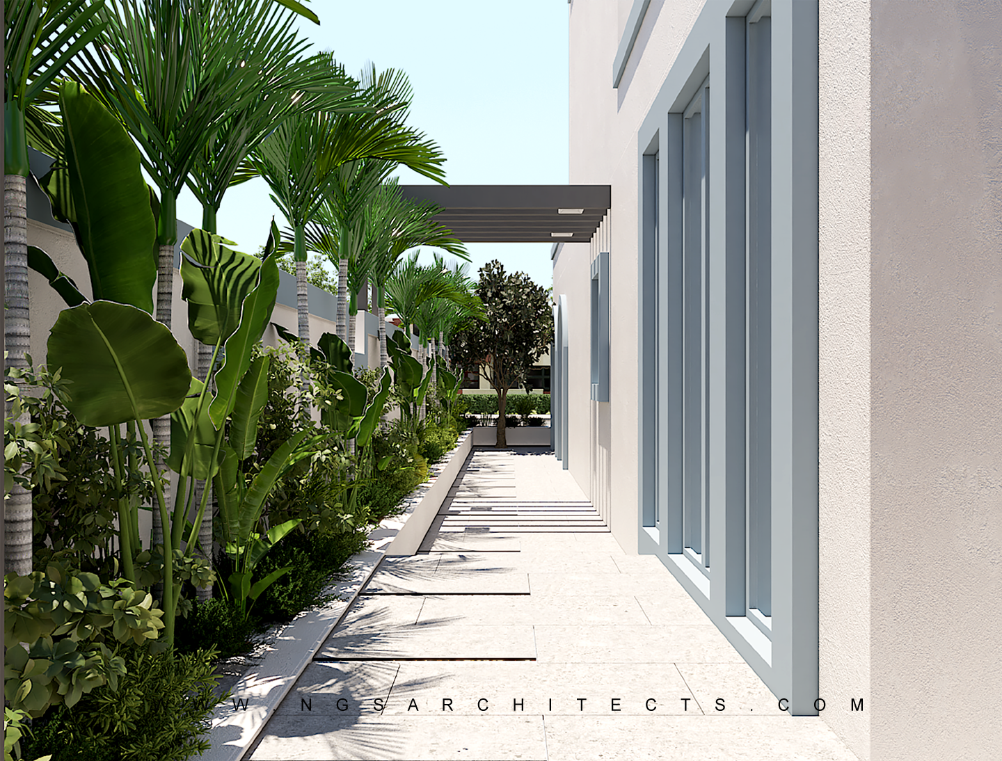 The Extension (Landscape Design) - Falcon City - Dubai - Design & Build