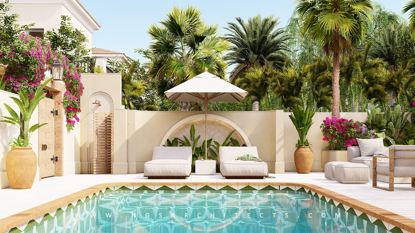 Arabian Ranches - Reem 1 - V128 - Dubai UAE - Landscape Design & Build