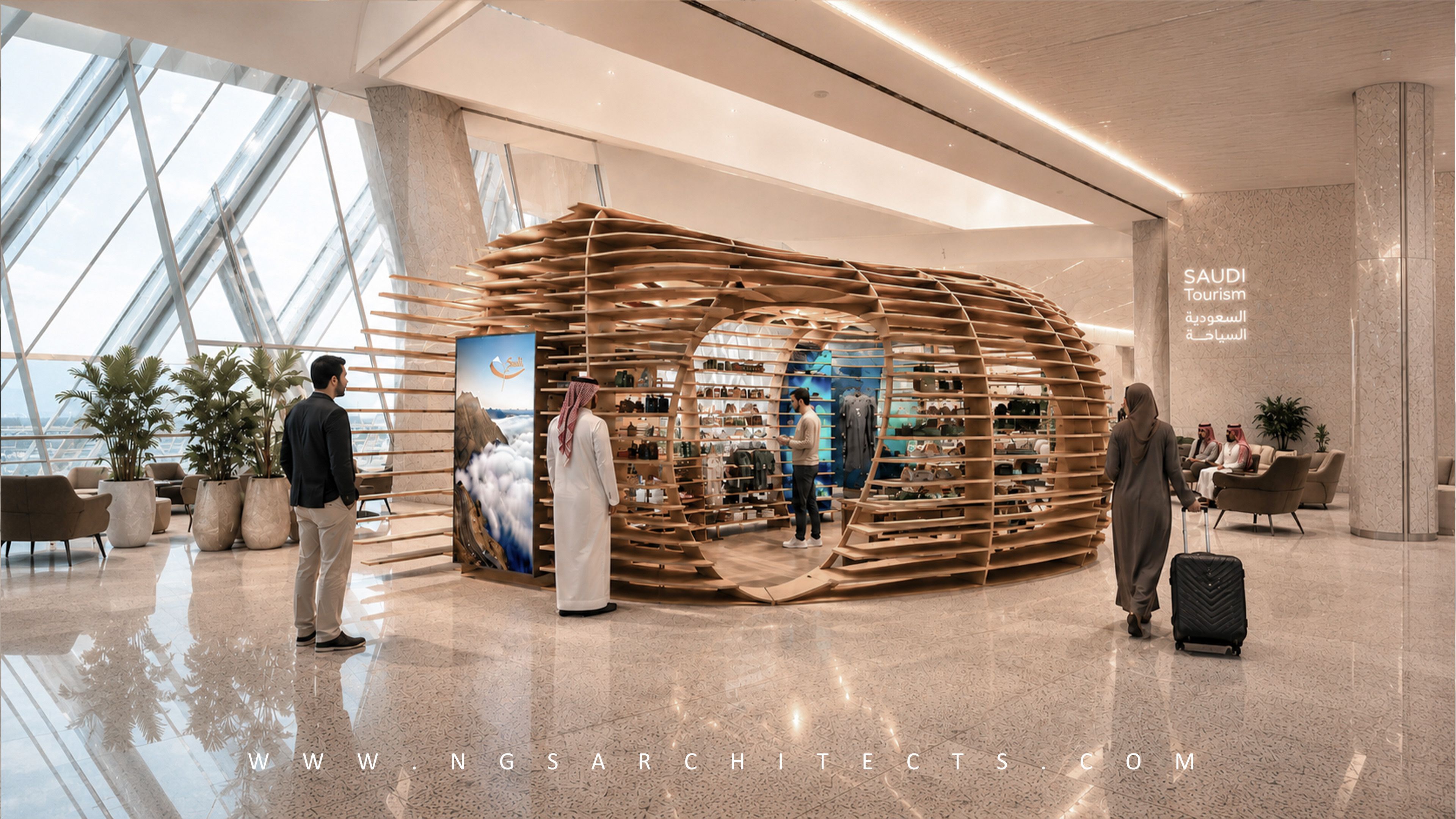 Tourist Pavillion - Saudi Arabia