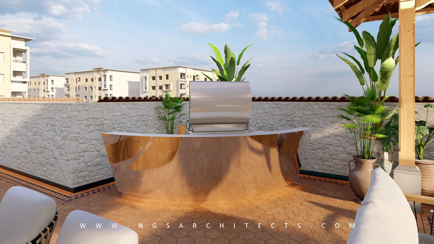 Sur La Mer - Guatemalan Inspired Landscape Design and Build - Dubai - UAE