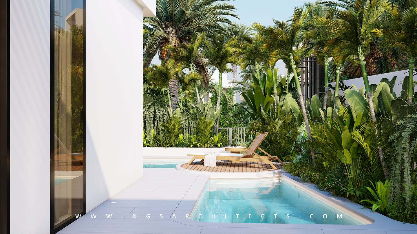 Golf Grove V93 - Landscape Design - Dubai Hills Estate - UAE