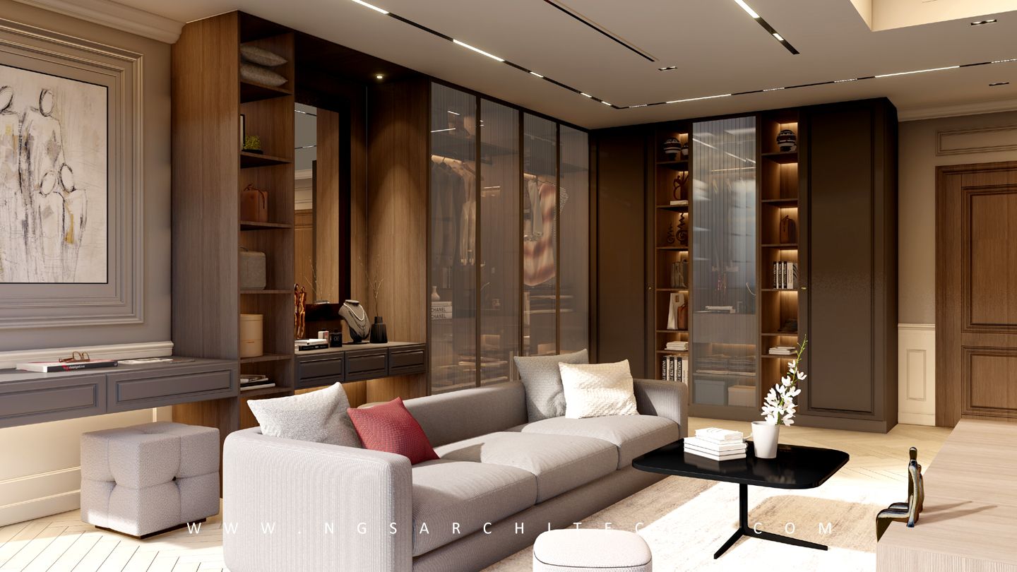 Dubai Hills Estate - Golf Grove - Master Bedroom Interior Design & Build - Dubai - UAE