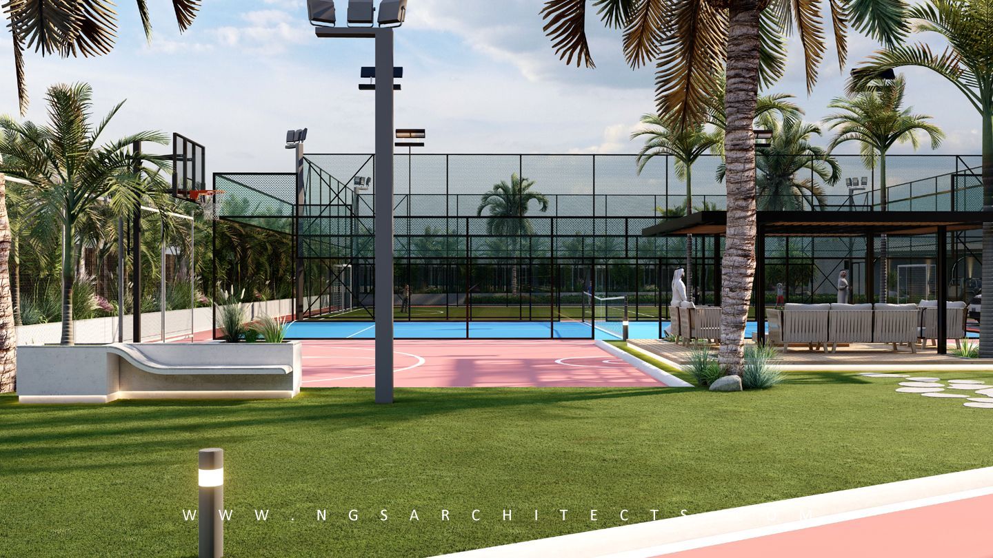 Beach Front Property - Private Client - Landscape Design - Sharjah - UAE