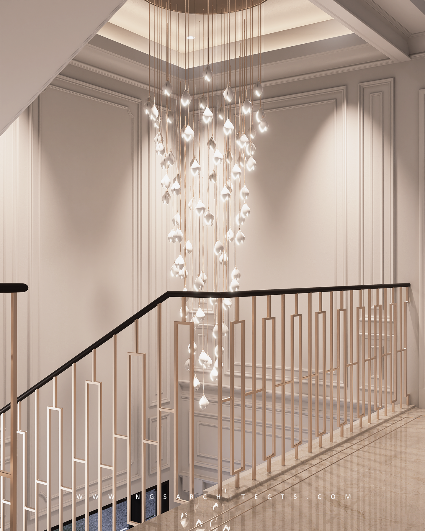 The Villa Community - CC4 - Design and Build - Interior Design - Entrance Lobby - Corridor