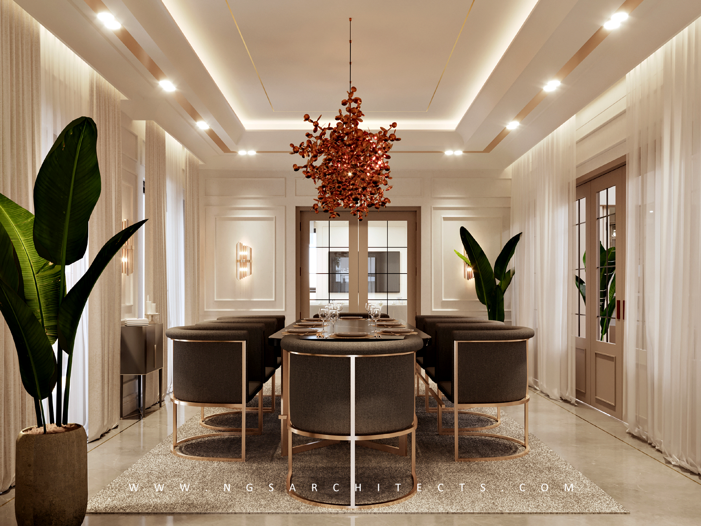 The Villa Community - CC4 - Design and Build - Interior Design - The Living - Dining Room