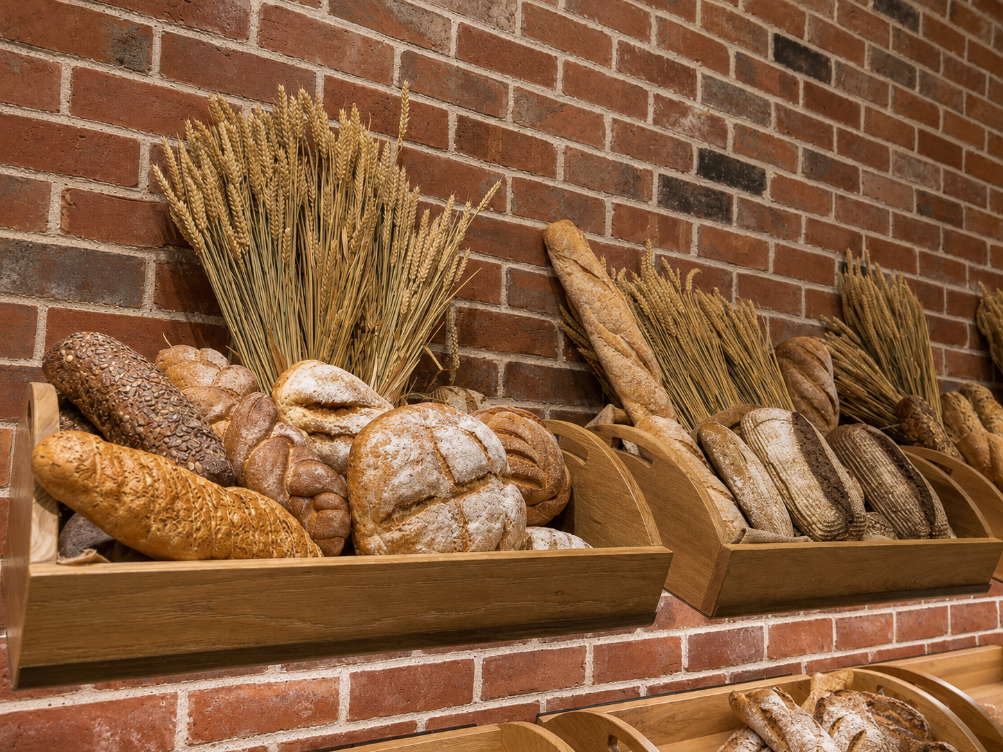 Brothaus - Steigenberger Hotel Bakery - Genuine Reclaimed Barnstock Brick - Dubai - Business Bay - UAE