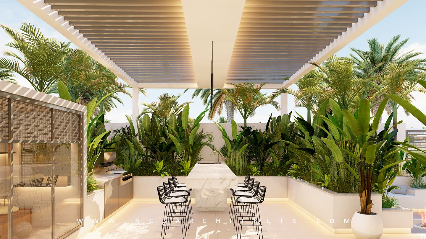 Beachfront V.19 - Landscape Design/Build - Dubai South - UAE